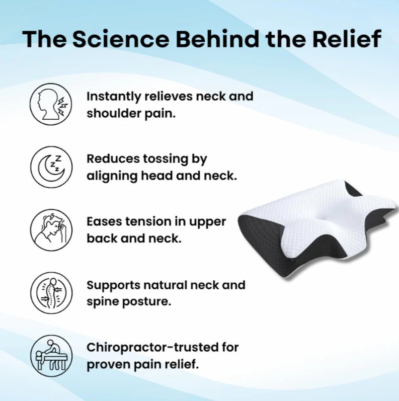 Memory Foam Neck Pillow